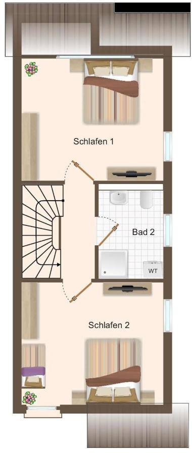 Vila Alte Reihe 14 _Haus Teja_ Zingst Exteriér fotografie