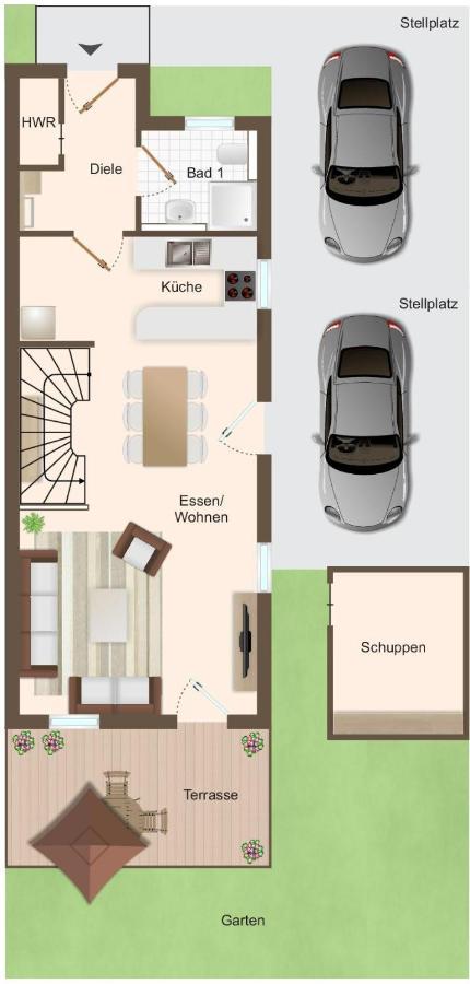 Vila Alte Reihe 14 _Haus Teja_ Zingst Exteriér fotografie